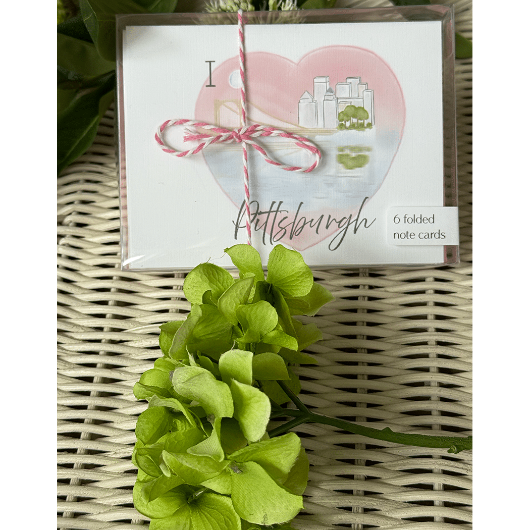 I love Pittsburgh boxed note cards