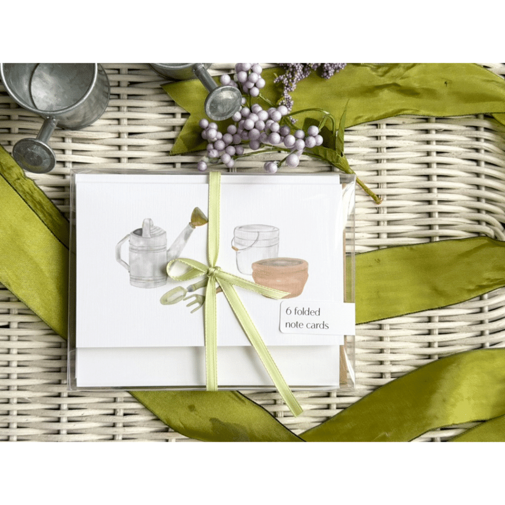 garden needs note card box