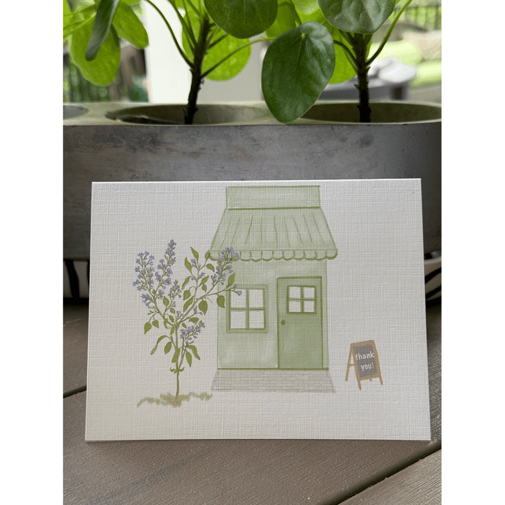 little general store note card