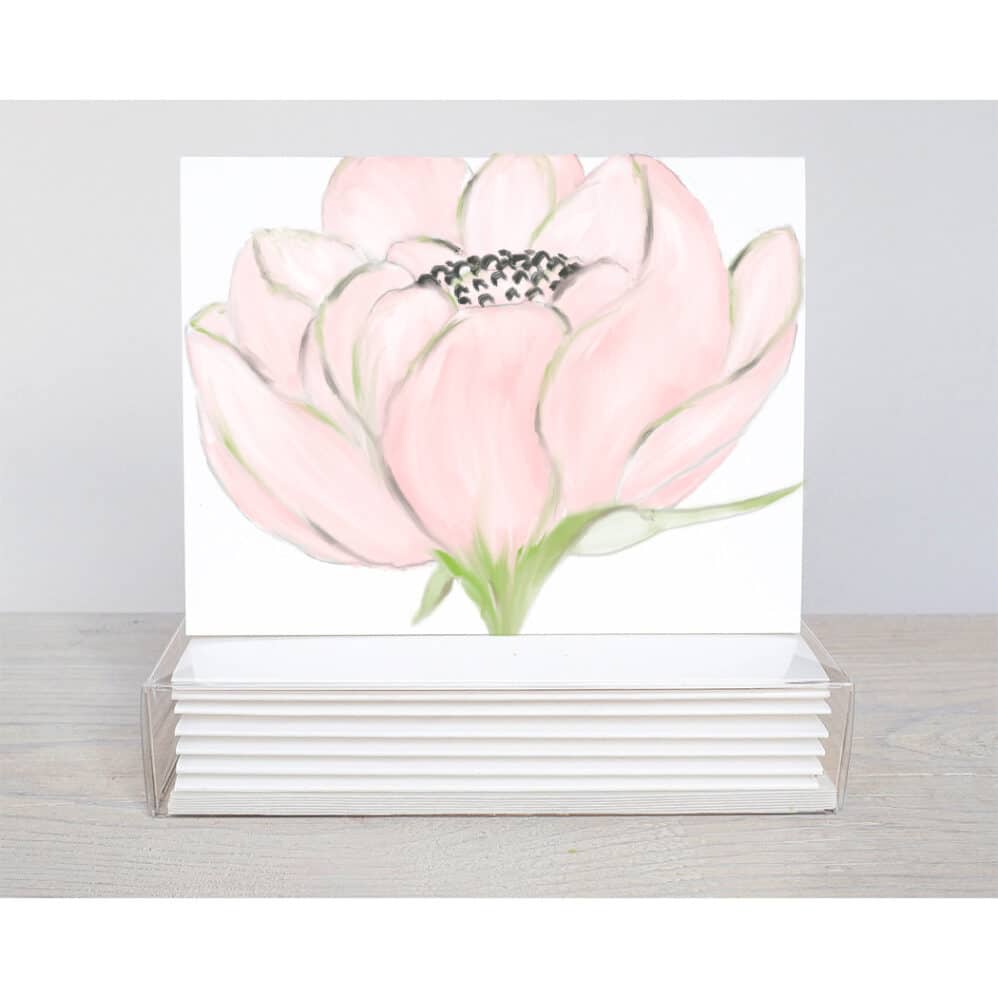 pink peony stem to edge mock up